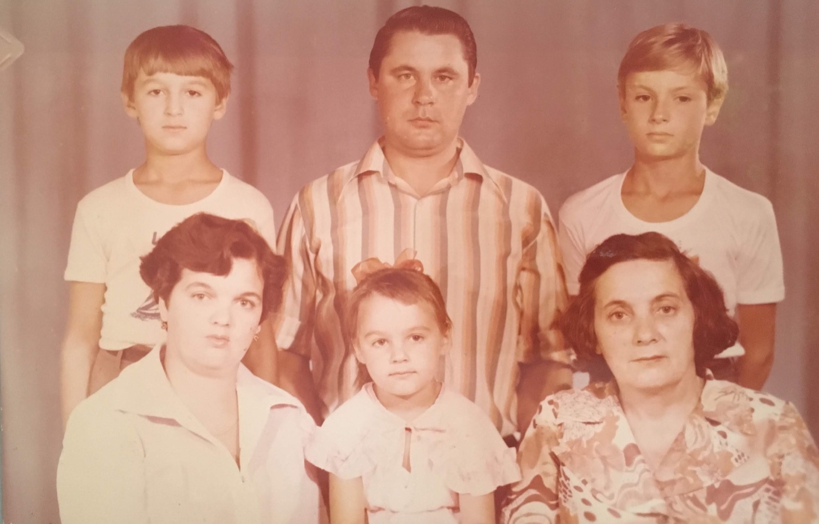 Детское семейное фото