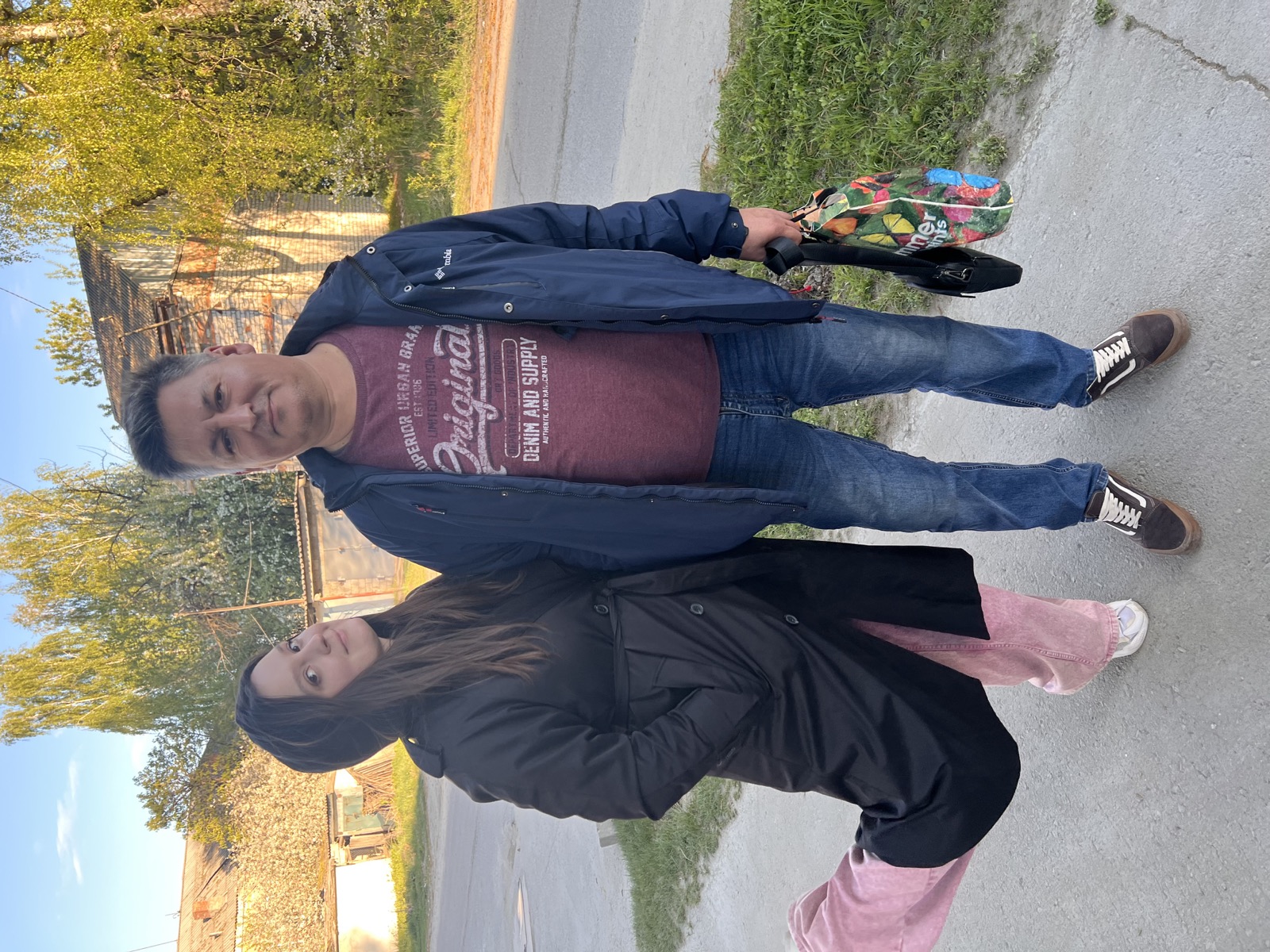 Вероника с папой