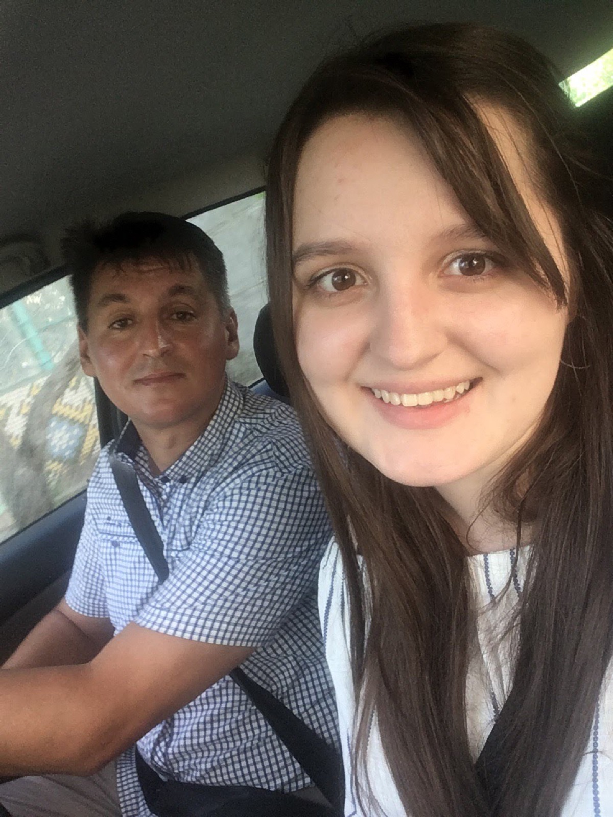 Папа с Вероникой